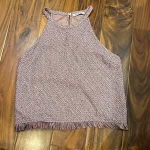 Zara France High Neck Top